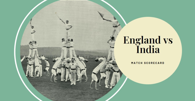 England Cricket Team vs. India National Cricket Team: A Historic Cricket Rivalry